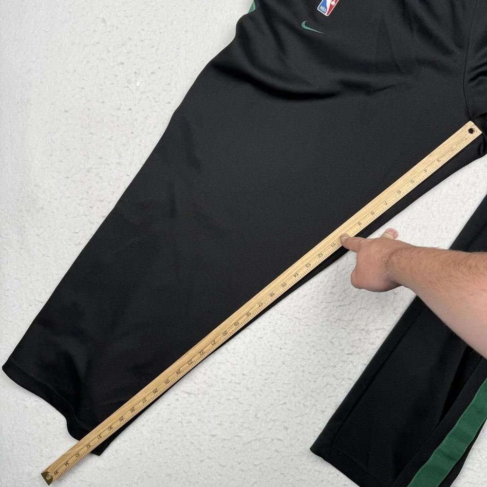 Y2K Boston Celtics Pants Mens 2XL Black NBA Basketball Nike Team Track Warm Up